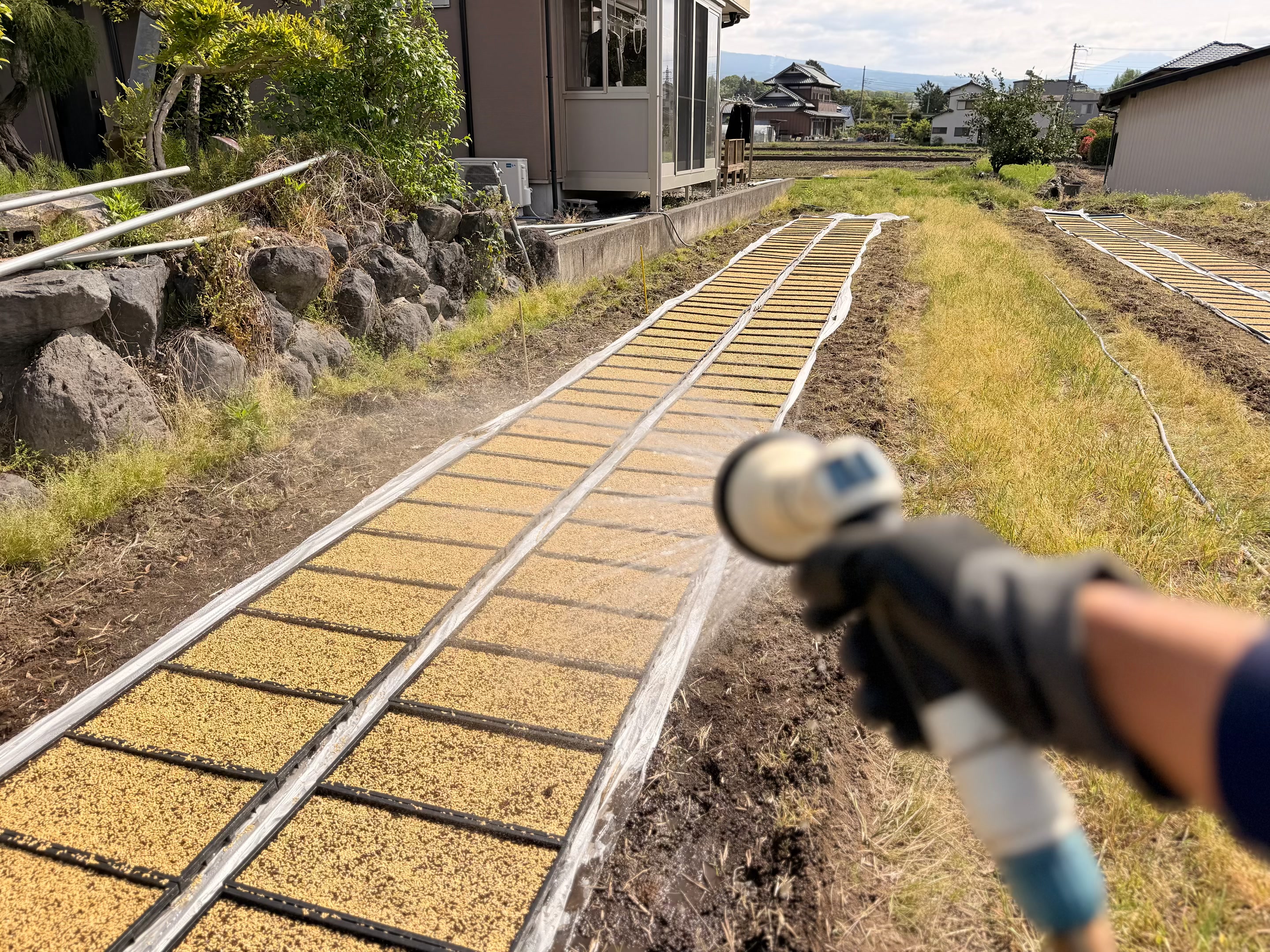 農場の風景